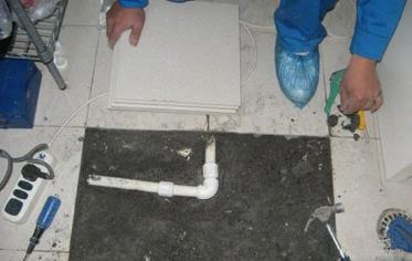 克东漏水维修 河北邯郸卫生间地面漏水维修案例